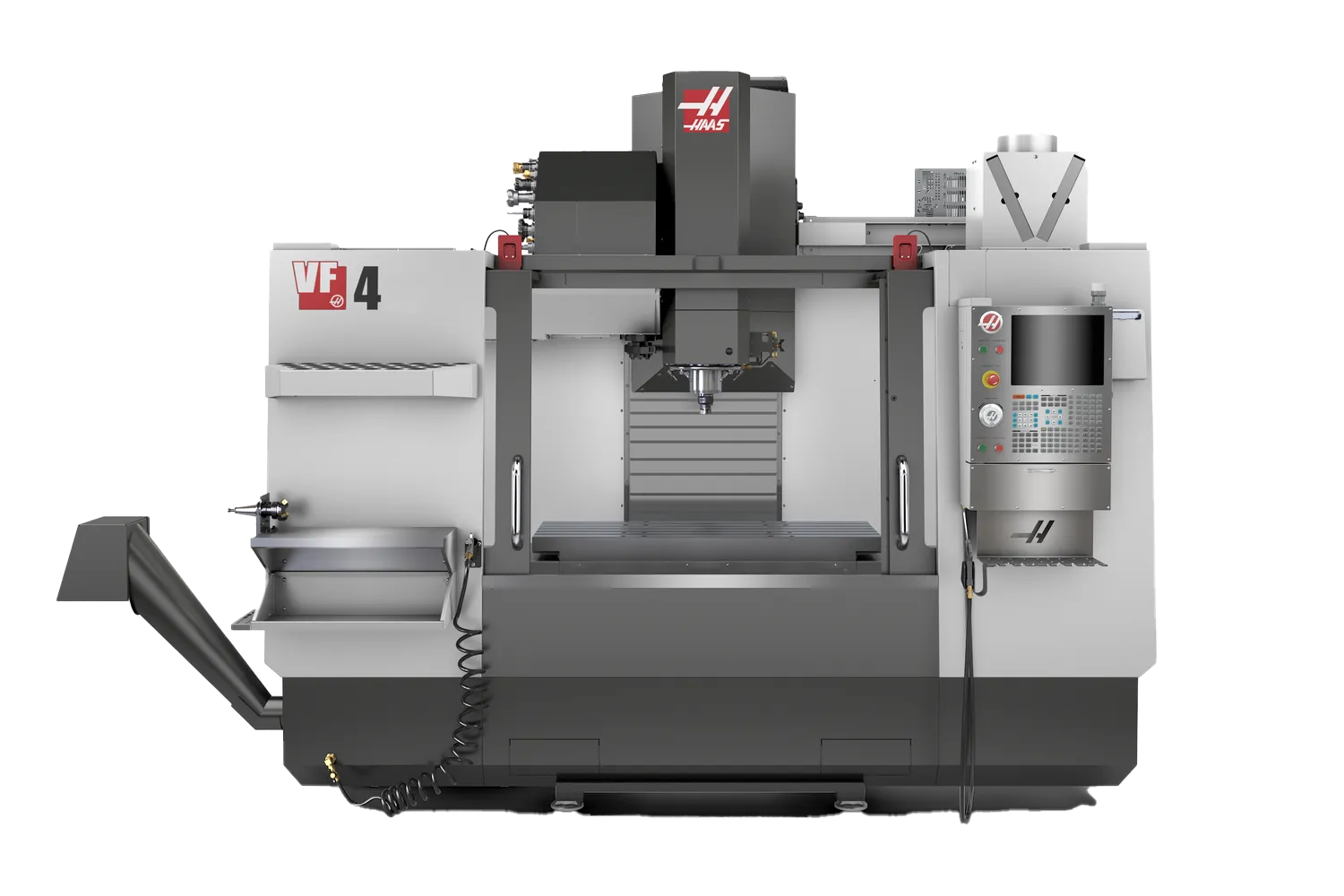 CNC machine Haas VF-4 40-taper vertical machining center for mid-size parts
